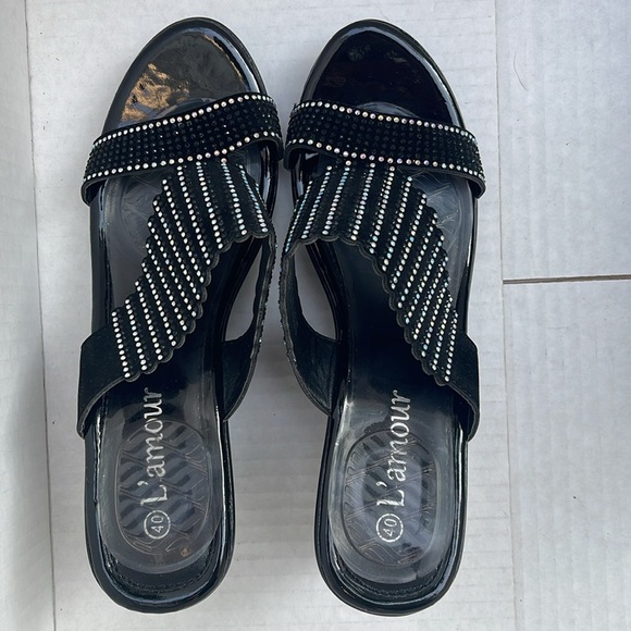 Crystal Slip on Heels - Picture 4 of 5